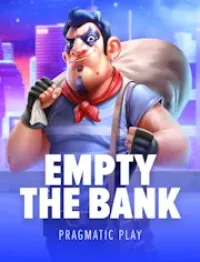 empty the bank game logo